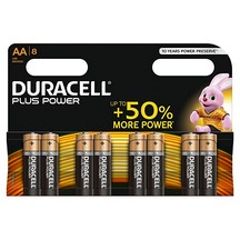 Duracell AA Batteries (Pkt 8)